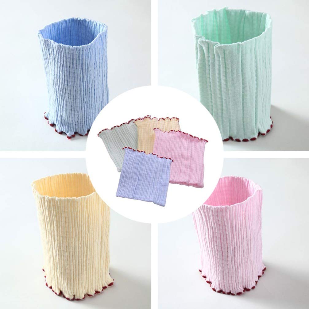 NUOBESTY Cotton Newborn Umbilical Cord, 4pcs Random Color Belly Band Baby Belly Cover Newborn Waist Support Band to Protect Baby Abdomen |54X17CM - Image 8